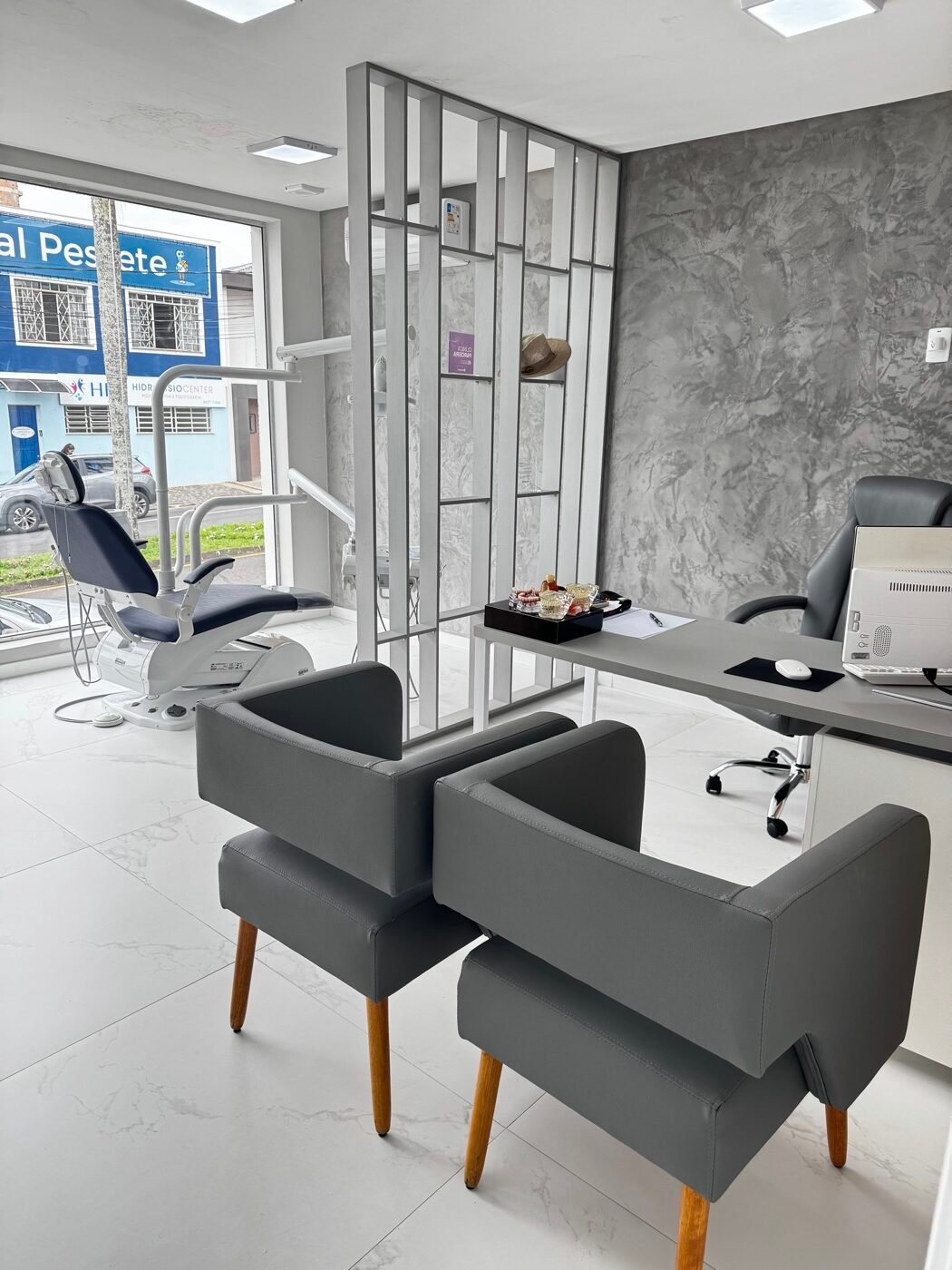 Interior da clínica Coralli